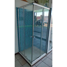 Cancel de Baño Corredizo En Escuadra Modelo Matamoros Herralum