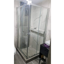 Cancel de Baño Corredizo En Escuadra Modelo Matamoros Herralum