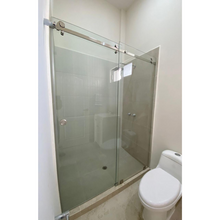Cancel Para Baño Bacalar Con Cristal Templado Moderno listo para instalar