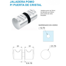 Jaladera Tipo Pomo Portugal Herralum