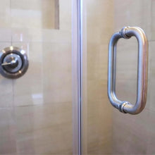 Type C 3/4" glass bathroom door handle