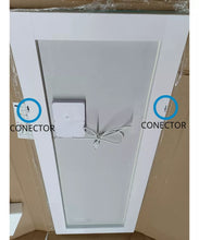 Full body mirror for wall 3 light tones 150x60 cm