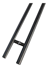 Jaladera Dorada tipo H 50 cm para puerta exterior e interior Herrashop