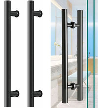 Jaladera Dorada tipo H 50 cm para puerta exterior e interior Herrashop