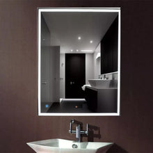 Espejo Rectangular Con Luz Led De Lujo Con Canto Pulido 60x80 cm herrashop