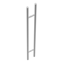 Kit Herralum para Puerta de Cristal, Incluye Kit Bisagra Hidráulica 1012 + Jaladera H 100 cm