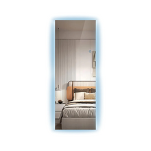 Full body mirror for wall back lighting 2 light tones 150x60 cm