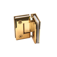 Glass to Glass Hinge at 90° Stainless Steel SKU 1470090 Herralum