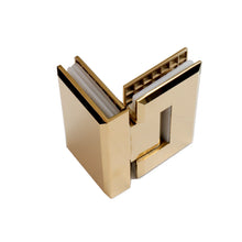 Glass to Glass Hinge at 90° Stainless Steel SKU 1470090 Herralum