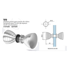 Aluminum Knob Handle 32mm Diameter by 30mm SKU 1313