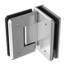 Bisagra VIdrio a VIdrio a 90° Acero Inoxidable Herralum