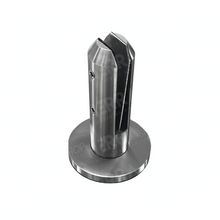 16cm High Round Mini Post For Tempered Glass Railing from 8 to 14mm SKU 1366002SA