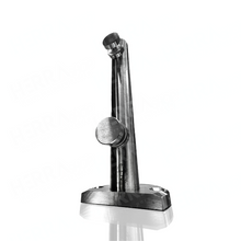 Herralum 25cm Mini Round Post for Tempered Glass Railings