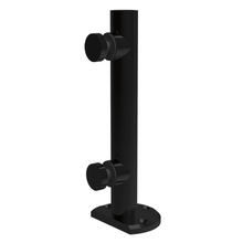 Herralum 25cm Mini Round Post for Tempered Glass Railings