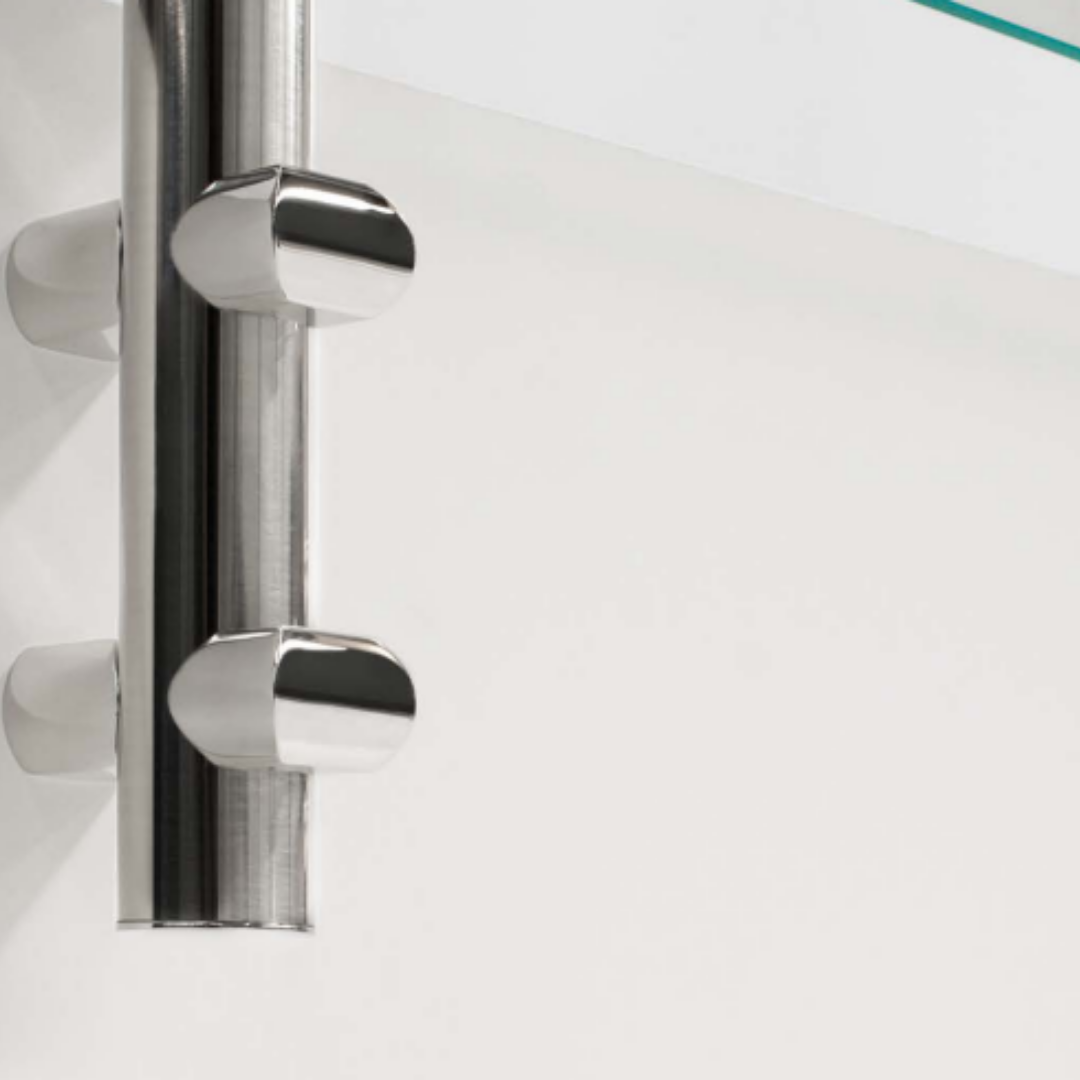 Soporte Lateral Para Barandal de Acero Inoxidable herralum