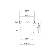 Handrail End Cap For 38.1mm Tube SKU 1394009112SA