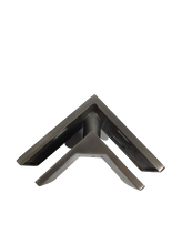 Square 90º Glass Connector - Glass For Thicknesses from 8 to 13.5mm SKU 1394056 Herralum