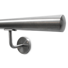 Wall Support to Tube 1 1/2 (38.1mm) With Flat Cover SKU 1394081112SA Herralum