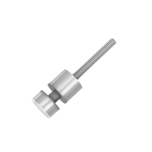 Boton Ajustable Para Fijacion Muro-Vidrio con Rosca de 10mm Herralum