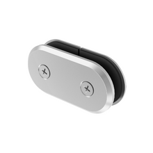 Conector Curvo VIdrio a VIdrio a 180º