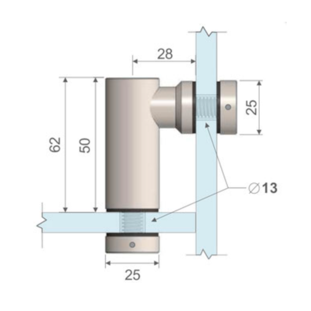 Glass to Glass Pipette Connector SKU 2282