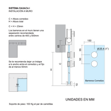 Conector a Muro Sistema Oaxaca