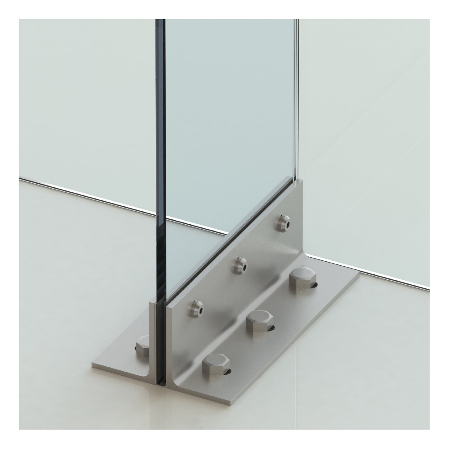 Rib holder angle 30cm long SKU 2240 Herralum