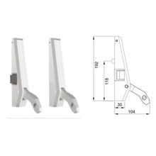 Horizontal Panic Bar Kit for Emergency Doors SKU 1023