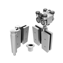 Kit de Bisagra Con Carretilla y Pasador Para Sistema Mexico IV herralum