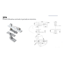 Chihuahua Centering Pivot, Made for Aluminum Folding Door SKU 2174