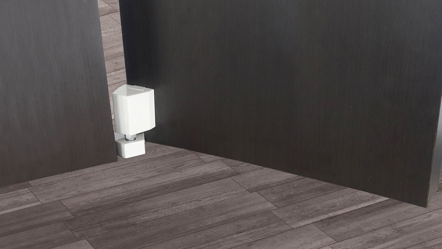 Pivote Descentrado Tipo Hexagonal, Fabricado Para Puerta Abatible de Aluminio herralum
