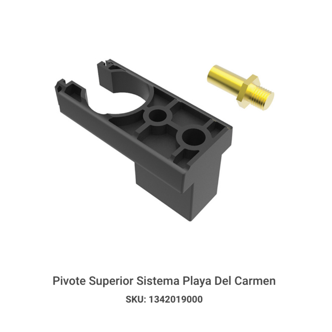 Lower and Upper Pivot for Playa del Carmen System SKU 1342