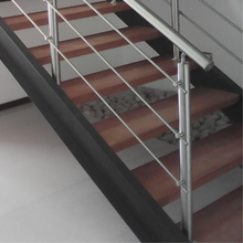 Railing with handrail and tube of average 1.80 meters
