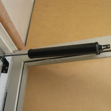 Herralum 1022 pneumatic door closer with brake for light doors or mosquito nets