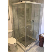 Cancel de Baño Corredizo En Escuadra Modelo Matamoros Herralum