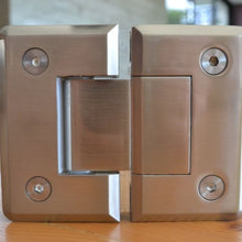 Bisagra Vidrio a Vidrio de 180º Para Puertas en Interior de Cristal Templado Herralum