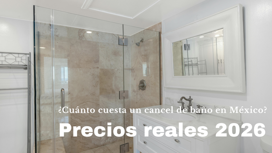 Precio de Cancel de Baño en México 2026 | Herrashop