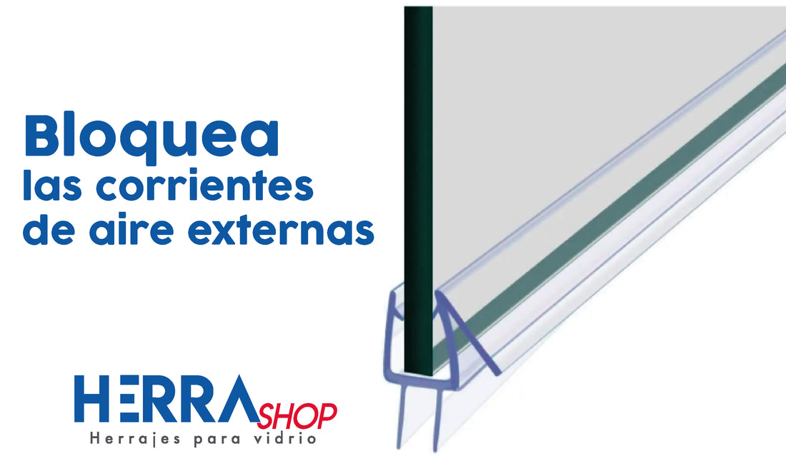 Bloquea las corrientes de aire externas en tu regadera con policarbonato flexible sku 1122 | Herralum