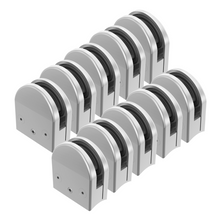 Paquete 10 piezas Conector Grapa Para Barandal Con Base Curva 1191 Herralum
