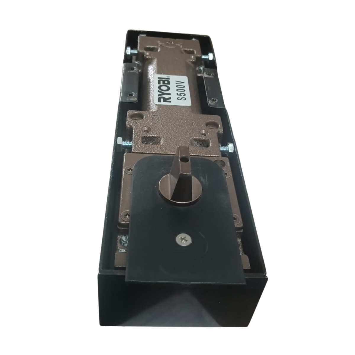 Bisagra de Piso MOD S-500V C/TOPE con Freno Peso Max 120kg SKU 101912000 Ryobi