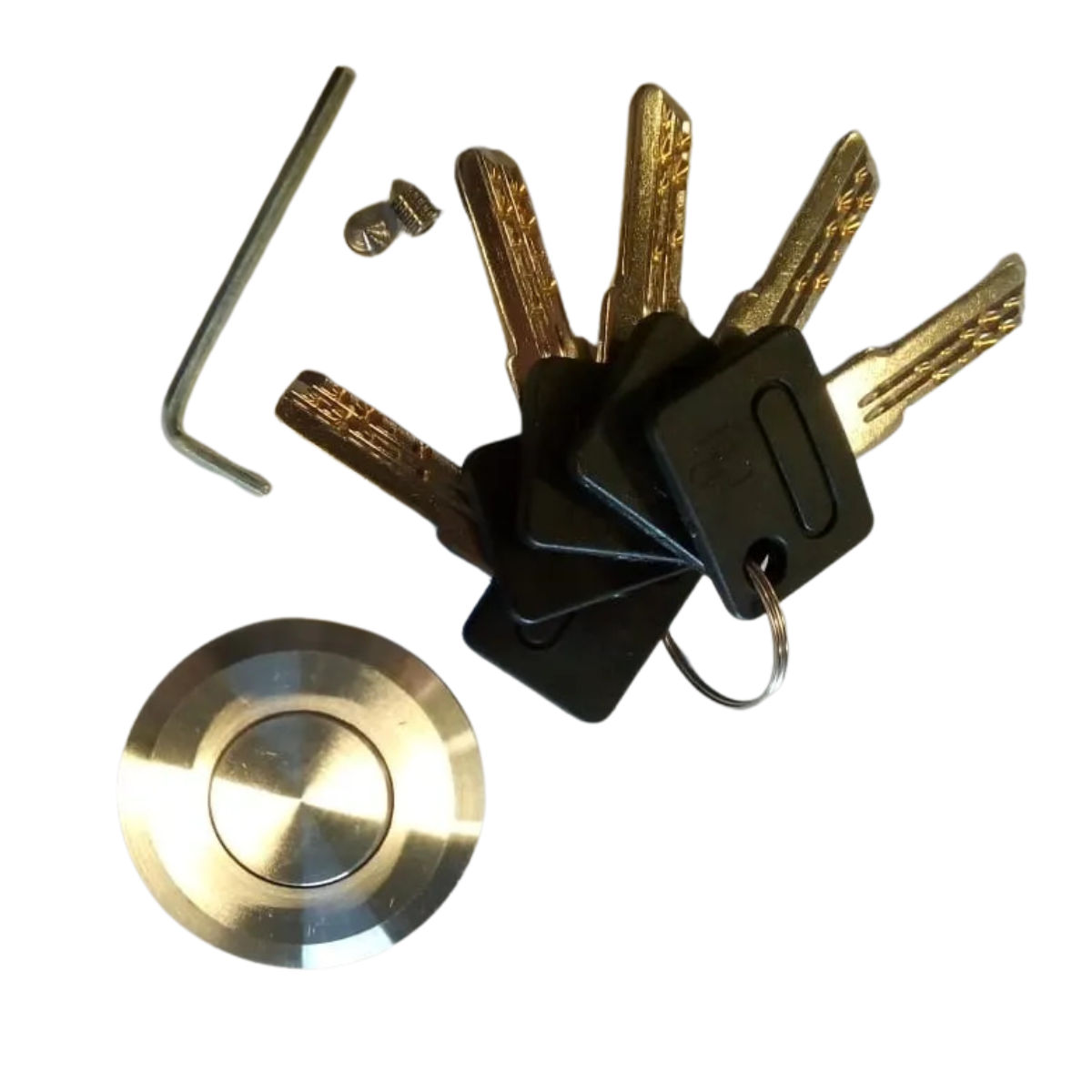 Jaladera H Con llave de Acero Inoxidable herralum