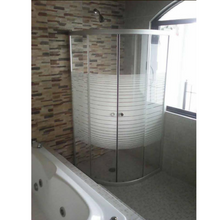 Bathroom Cancel With Curved Tempered Glass Herralum 