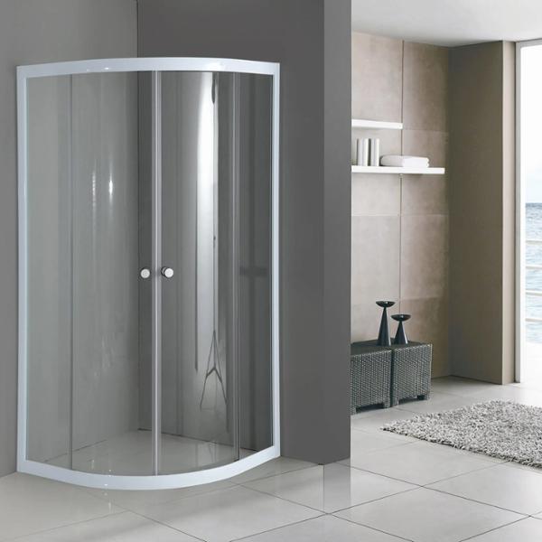Cancel Para Baño Con Cristal Templado Curvo Herralum