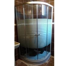 Bathroom Cancel With Curved Tempered Glass Herralum 