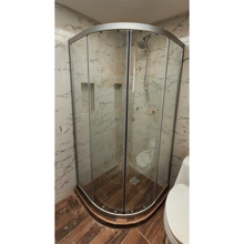 Bathroom Cancel With Curved Tempered Glass Herralum 