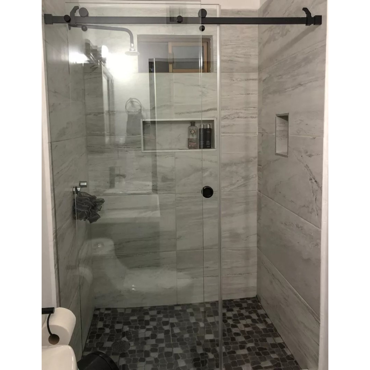 Cancel For Bacalar Bathroom With Modern Tempered Glass ready to install