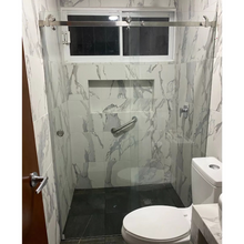 Cancel Para Baño Bacalar Con Cristal Templado Moderno listo para instalar