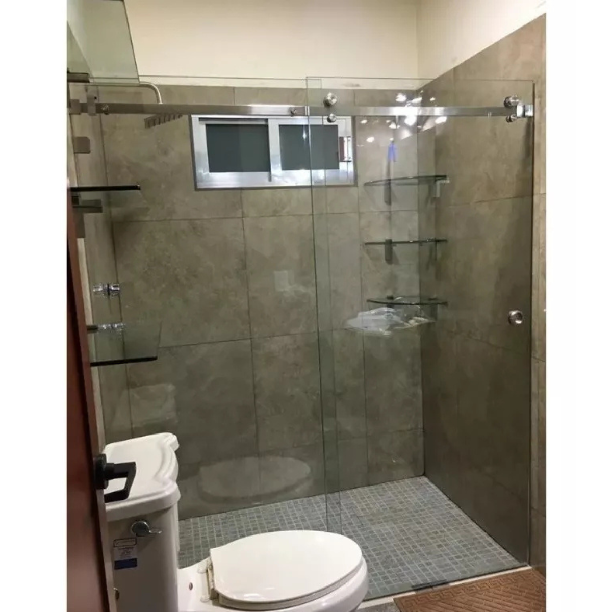 Cancel For Bacalar Bathroom With Modern Tempered Glass ready to install