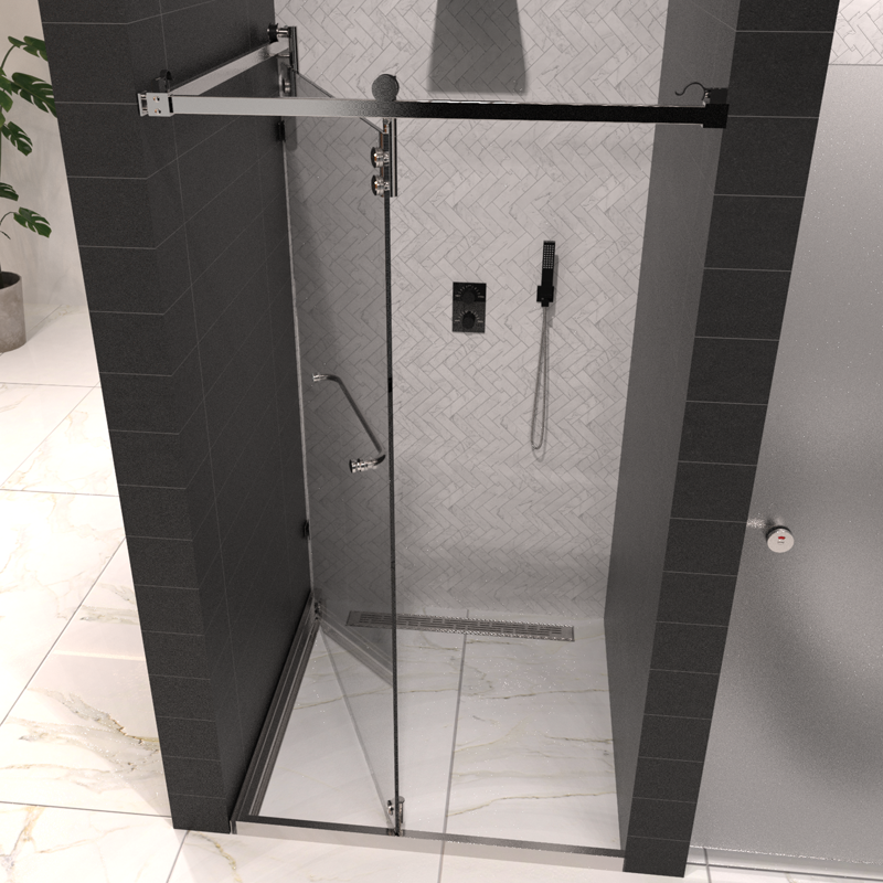 Cancel para Baño Punta Maroma Muro a VIdrio