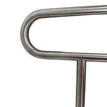 Barra De Seguridad Fija Muro A Piso Herralum Acero Inox.